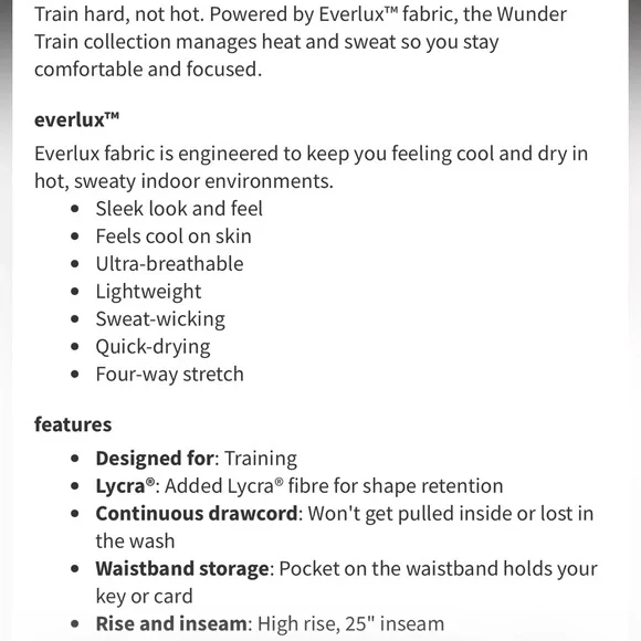 lululemon athletica Wunder Train High-Rise Tight 25" - Night Sea size 8 - Picture 6 of 11